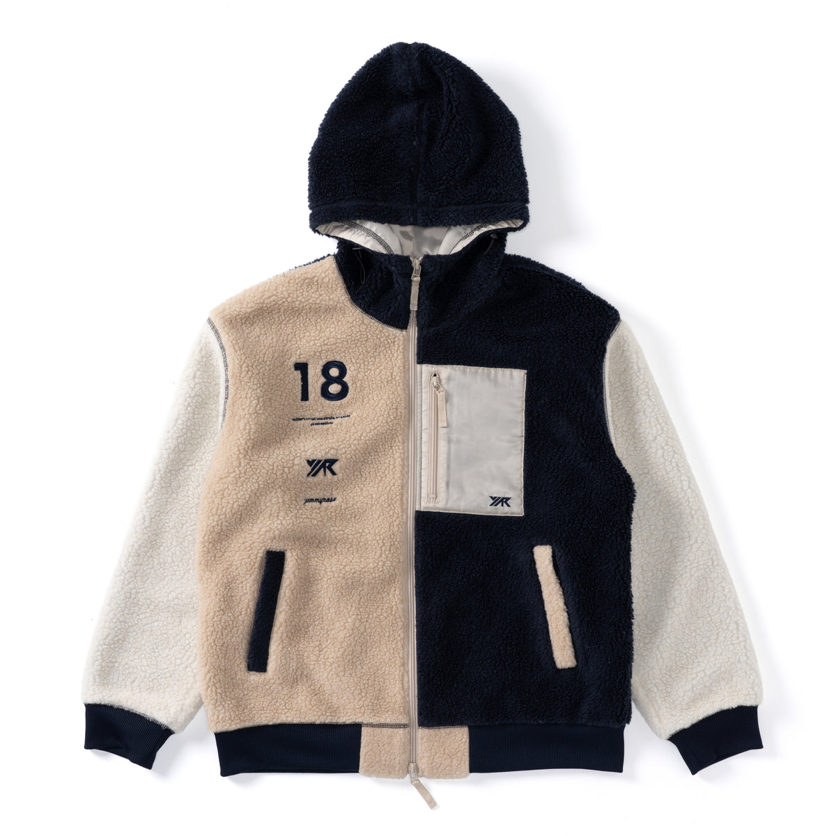 Colorblock Hooded Jacket