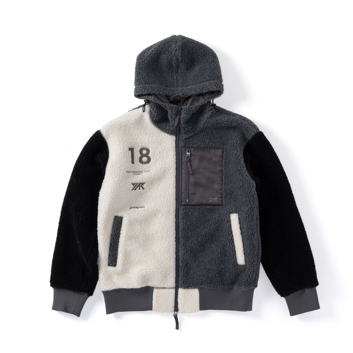 Colorblock Hooded Jacket