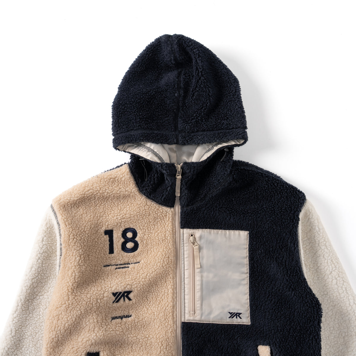 Colorblock Hooded Jacket