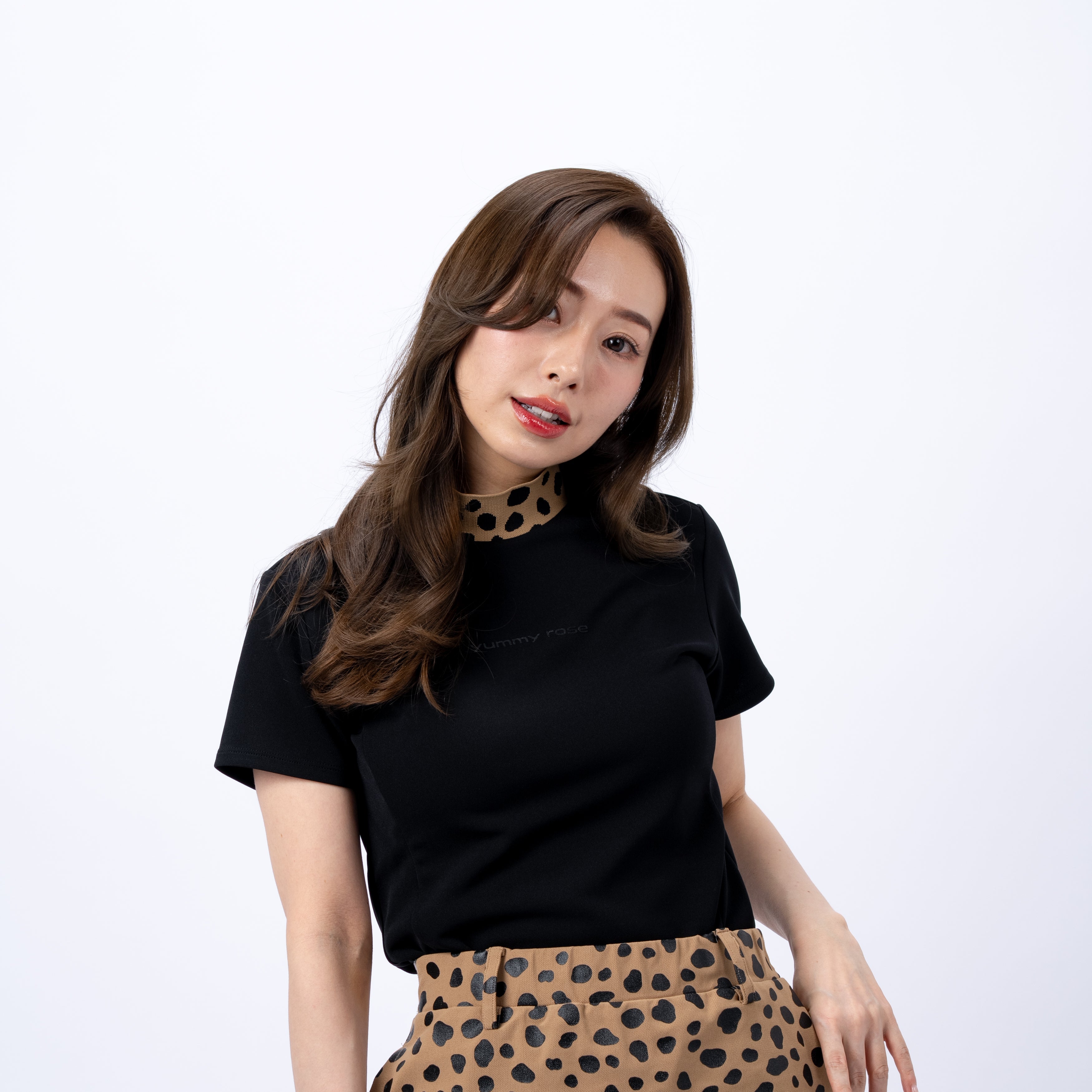 D Camo Mock BLK