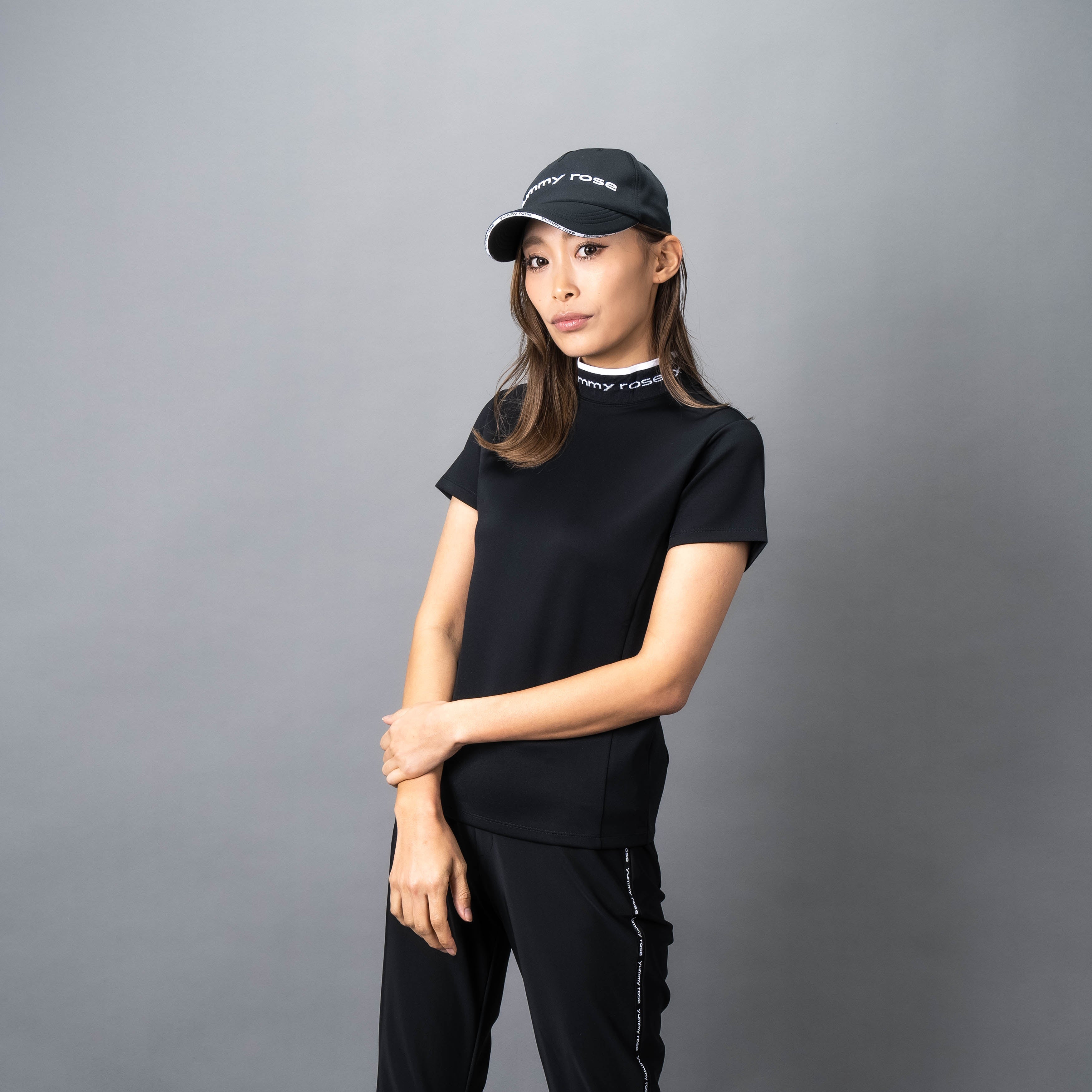 L Mock Neck Logo