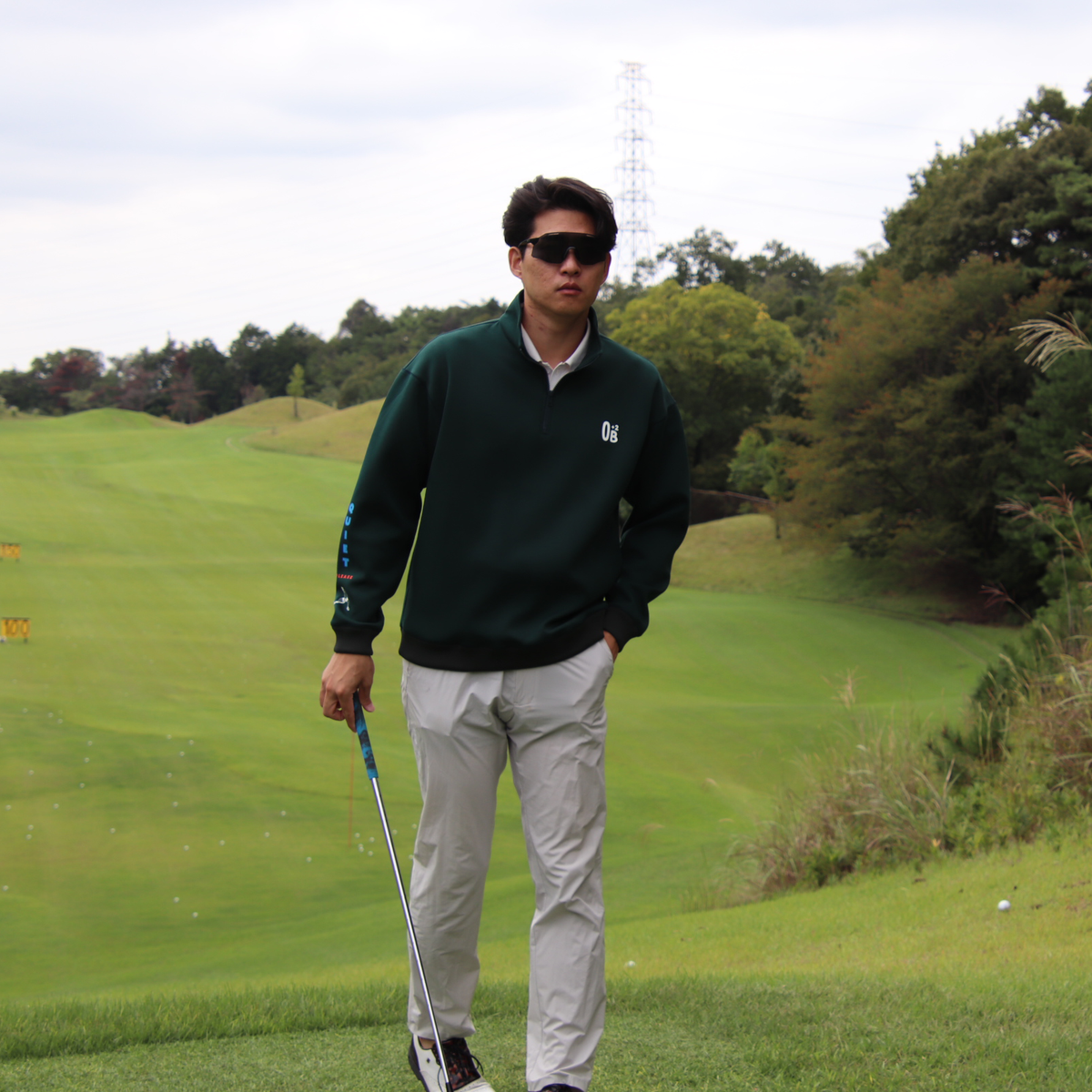 Quiet on the Tee Half-Zip Pullover