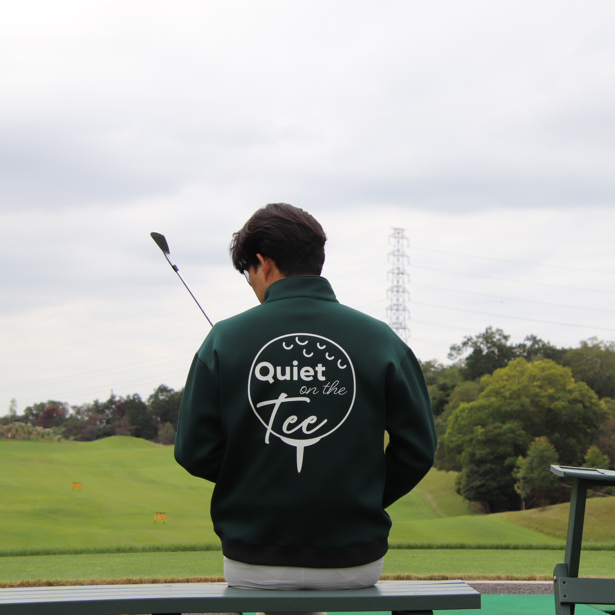 Quiet on the Tee Half-Zip Pullover