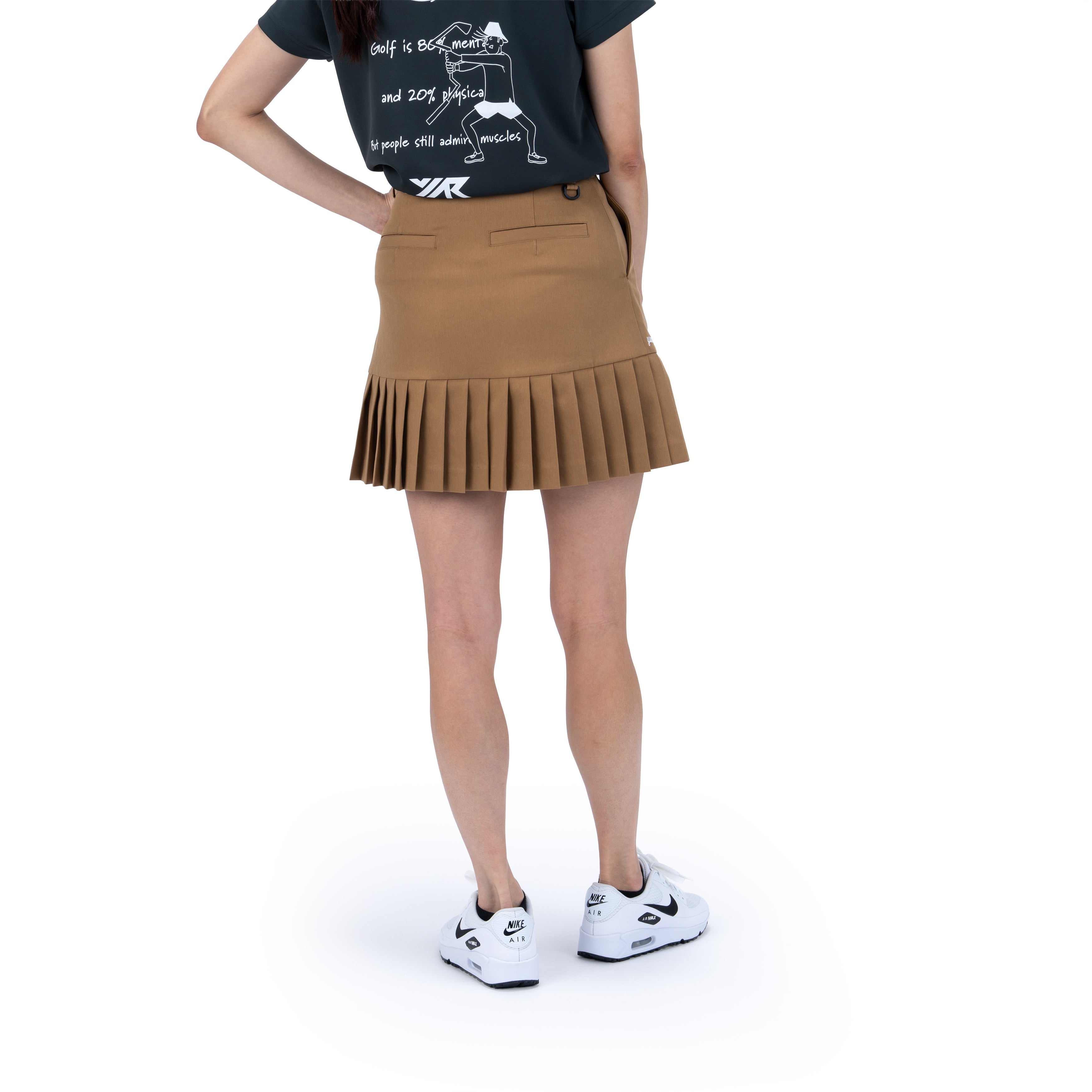 yR Pleats Skirt