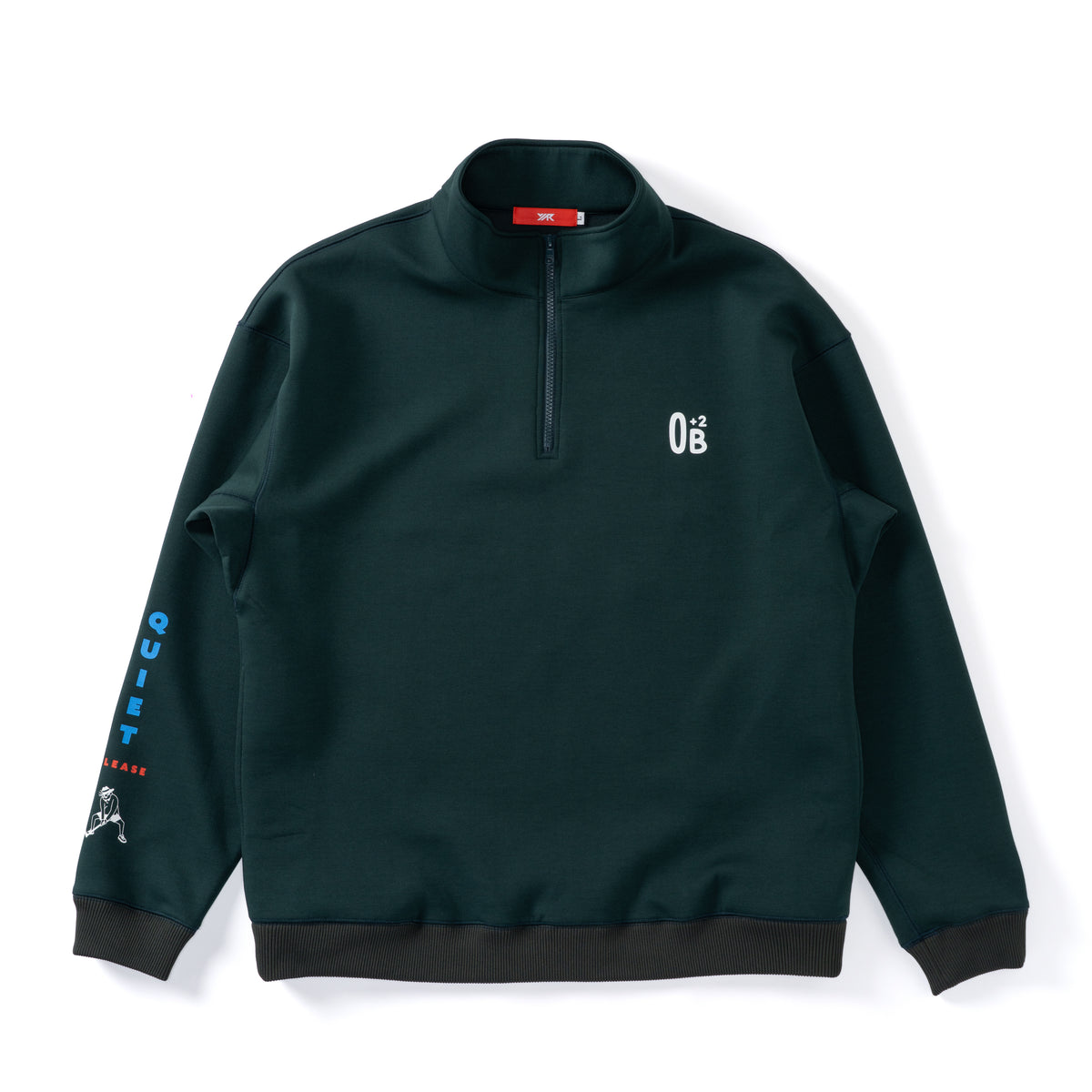 Quiet on the Tee Half-Zip Pullover