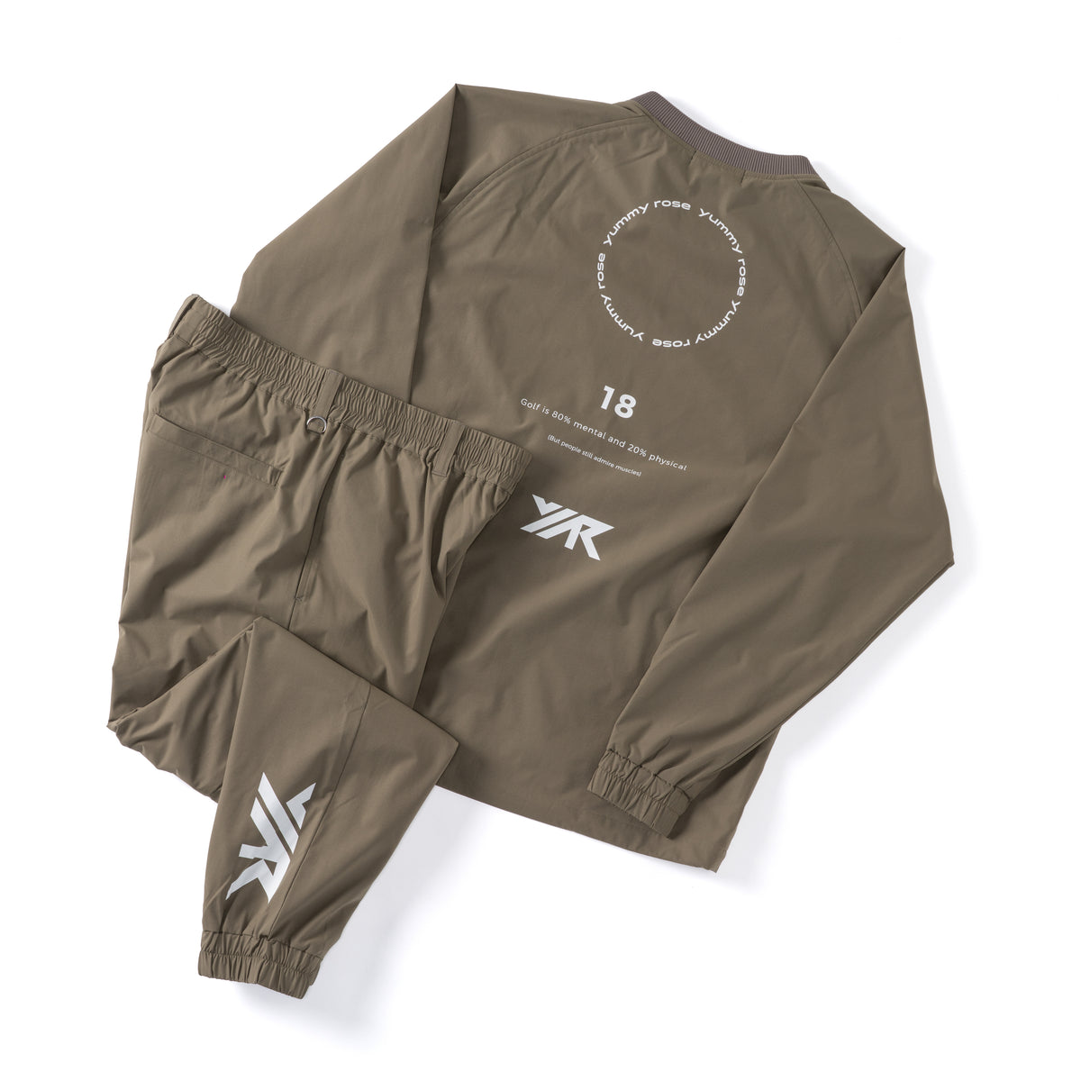 Round Shell Jogger Pants