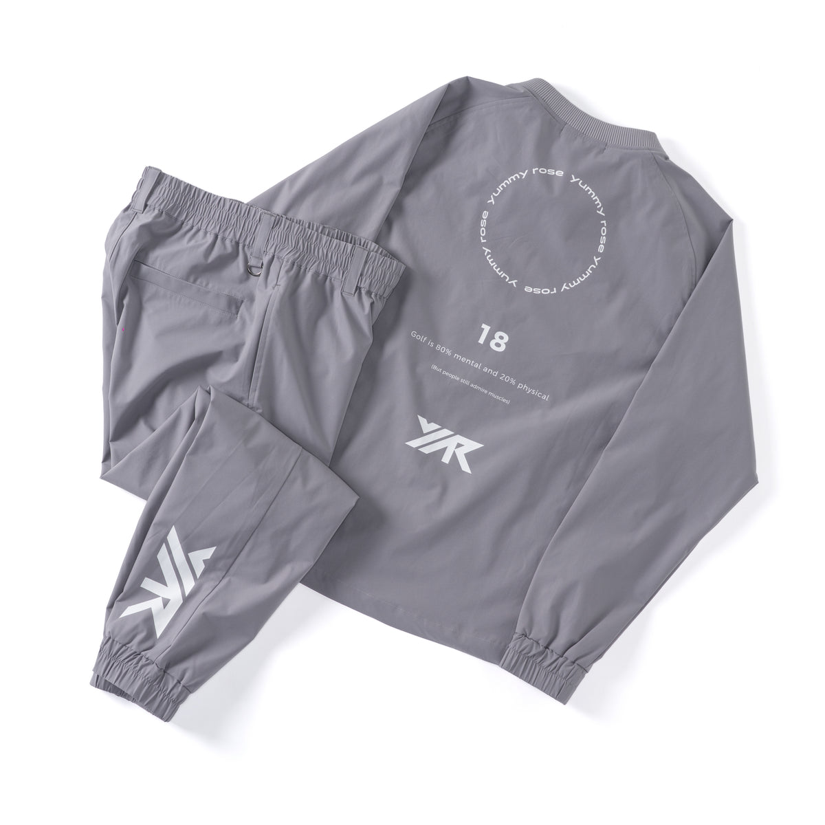 Round Shell Jogger Pants