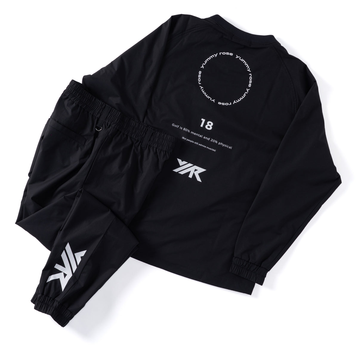 Round Shell Jogger Pants