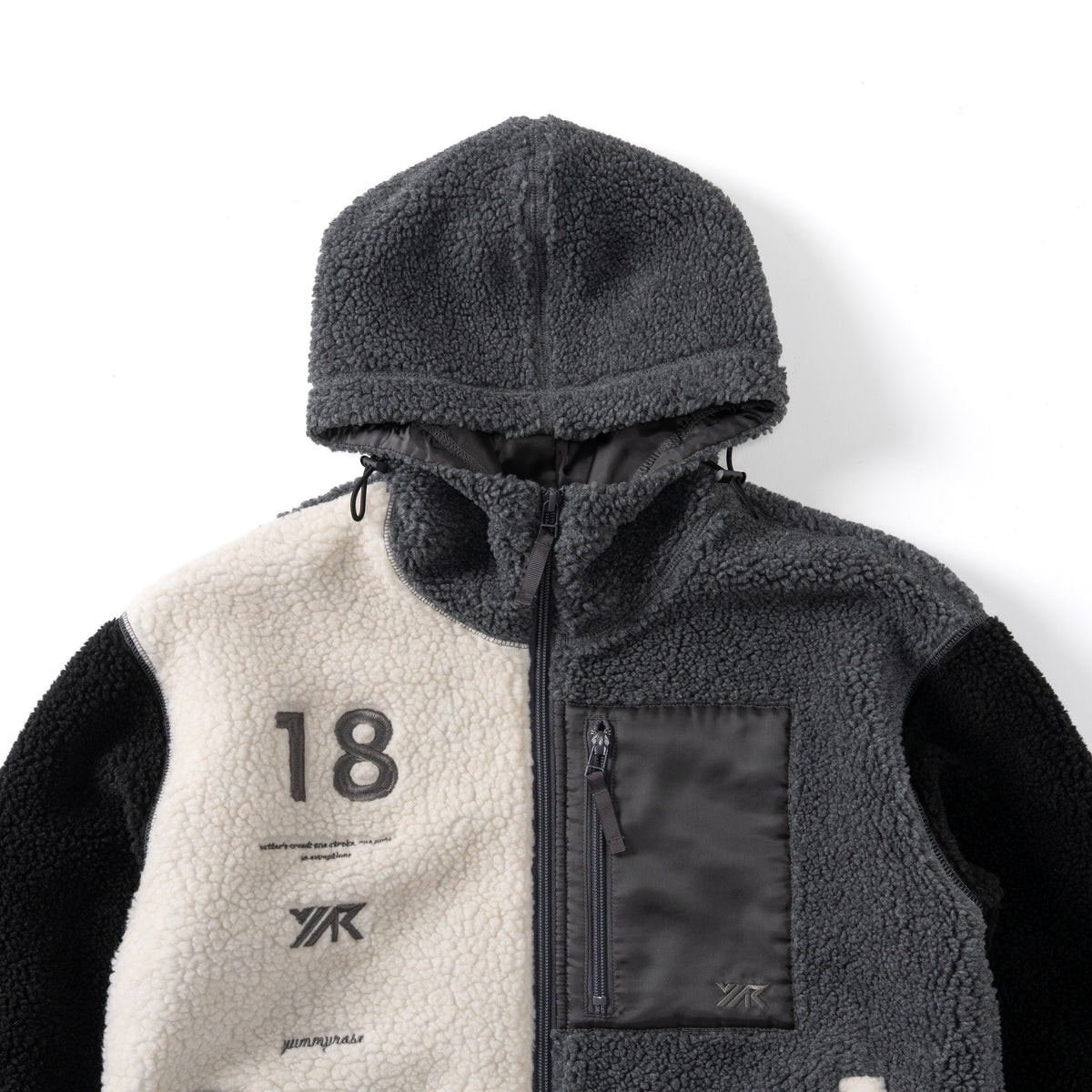 Colorblock  Hooded Jacket