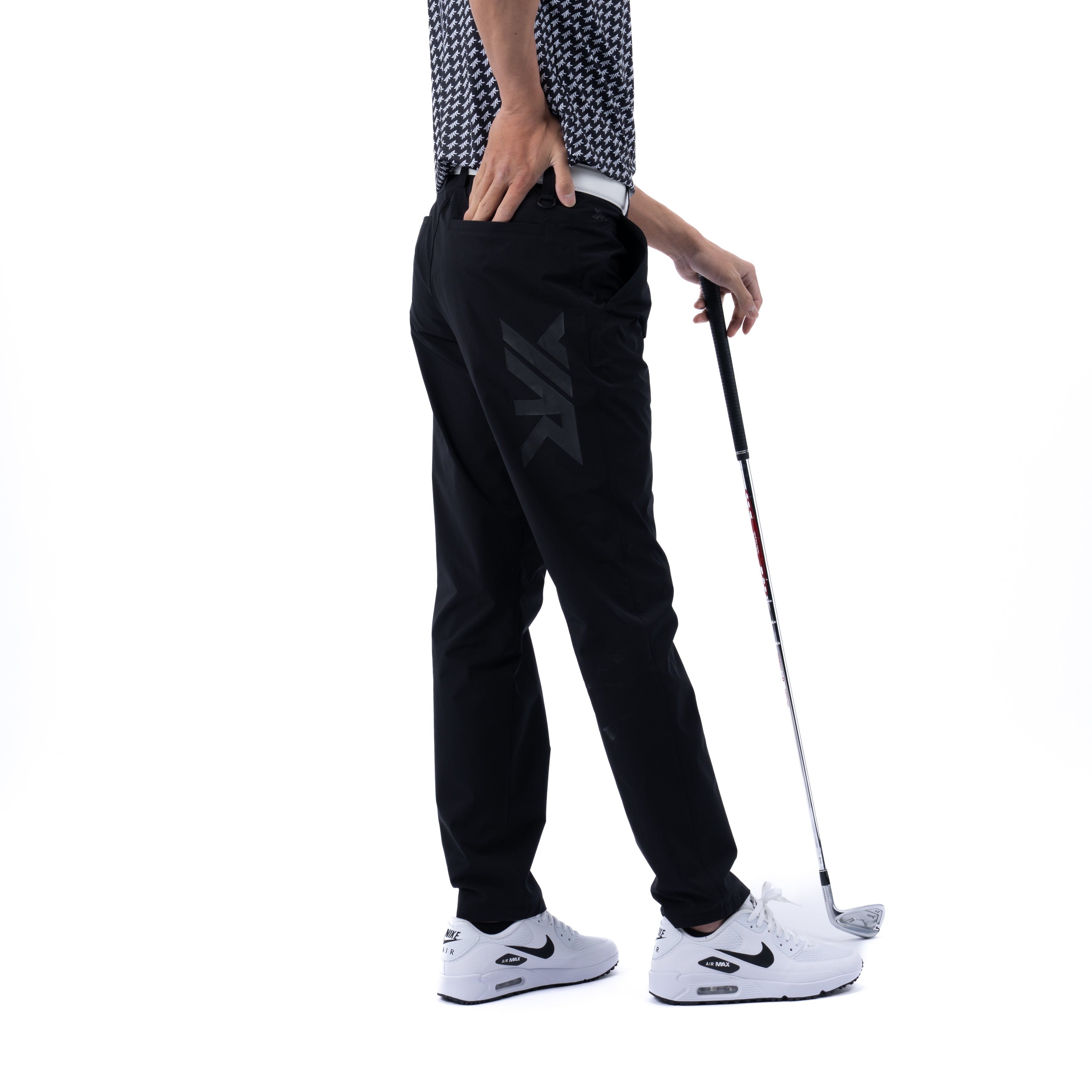 Black Active Stretch Pants