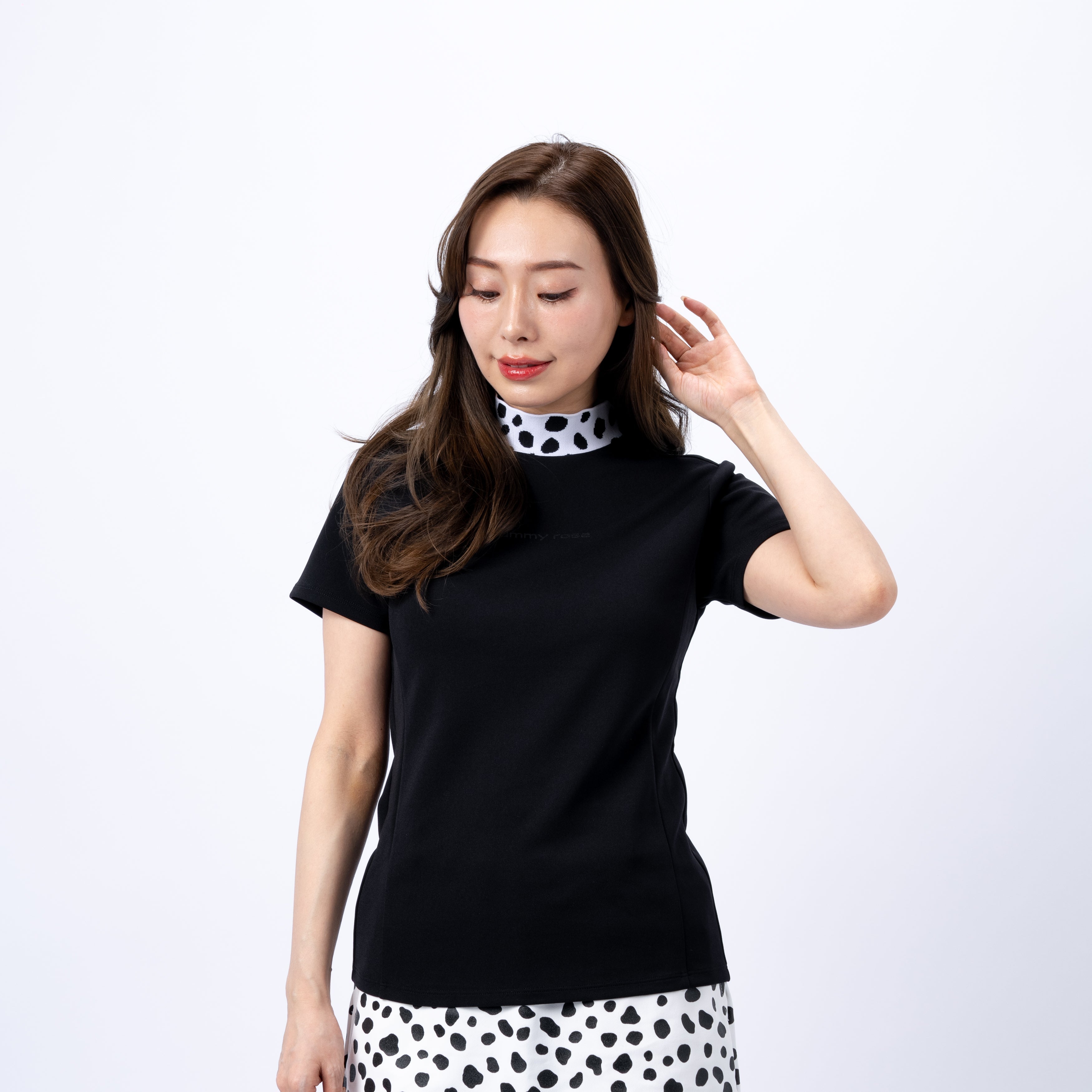 D Camo Mock BLK